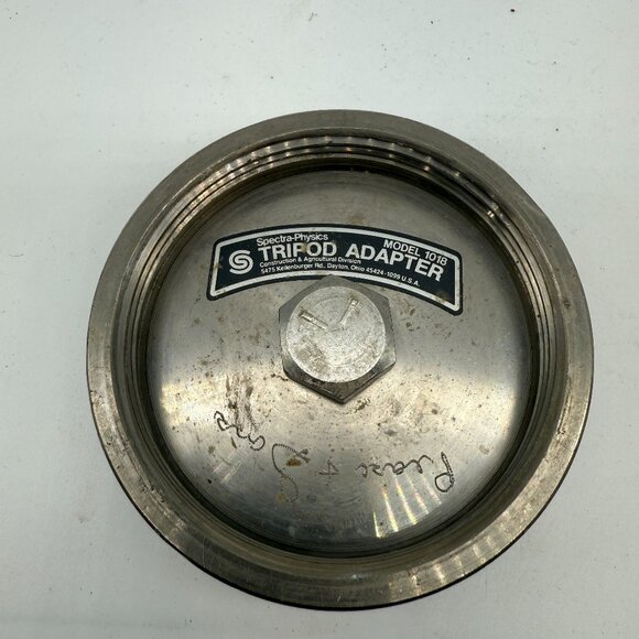 Spectra-Physics 1018 Tripod Adapter w/ Bolt Connector For Transit Conversion - Picture 1 of 5